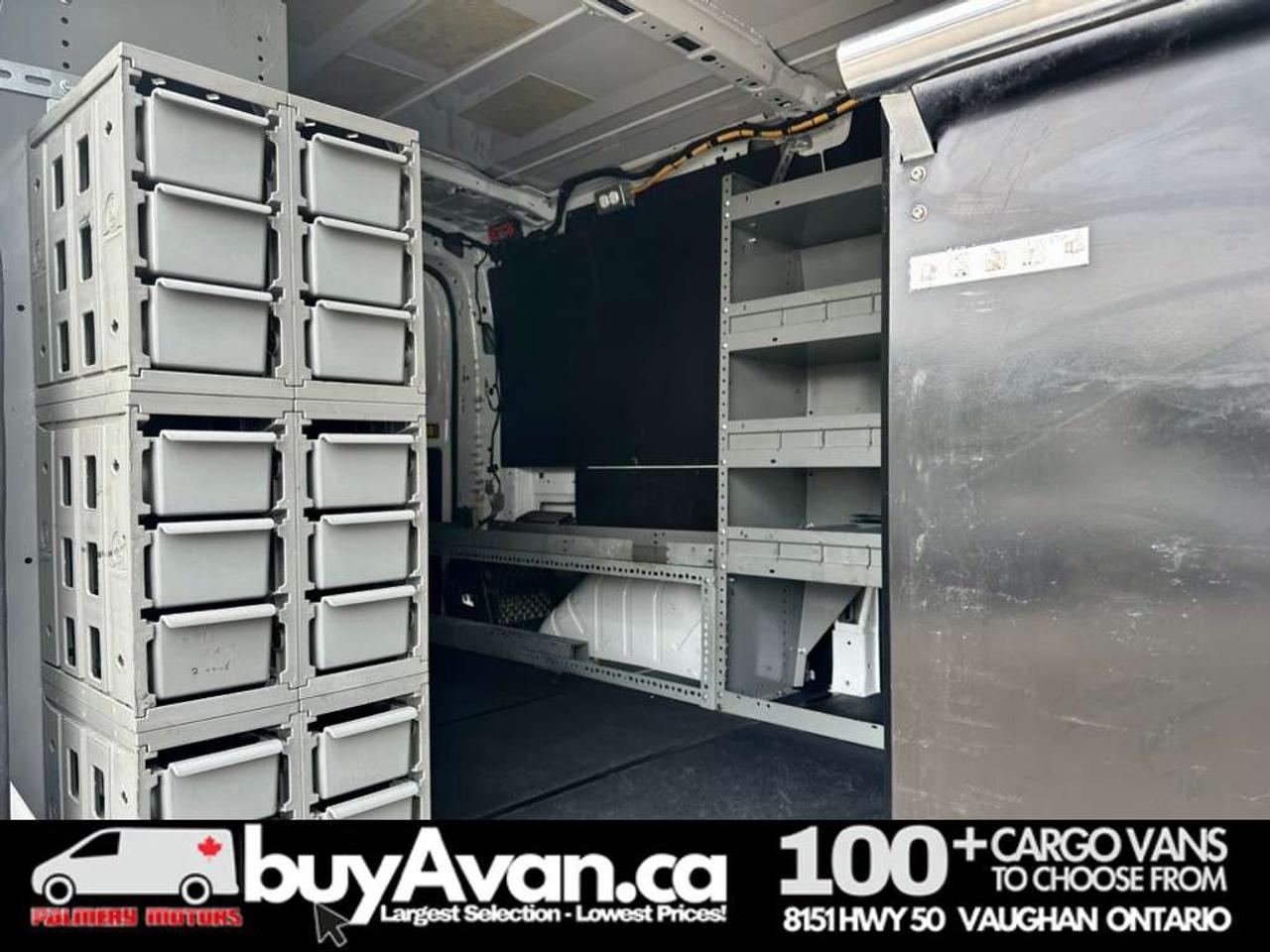 2022 Ford Transit T-250 130WB Low Roof + Divider Shelves Photo