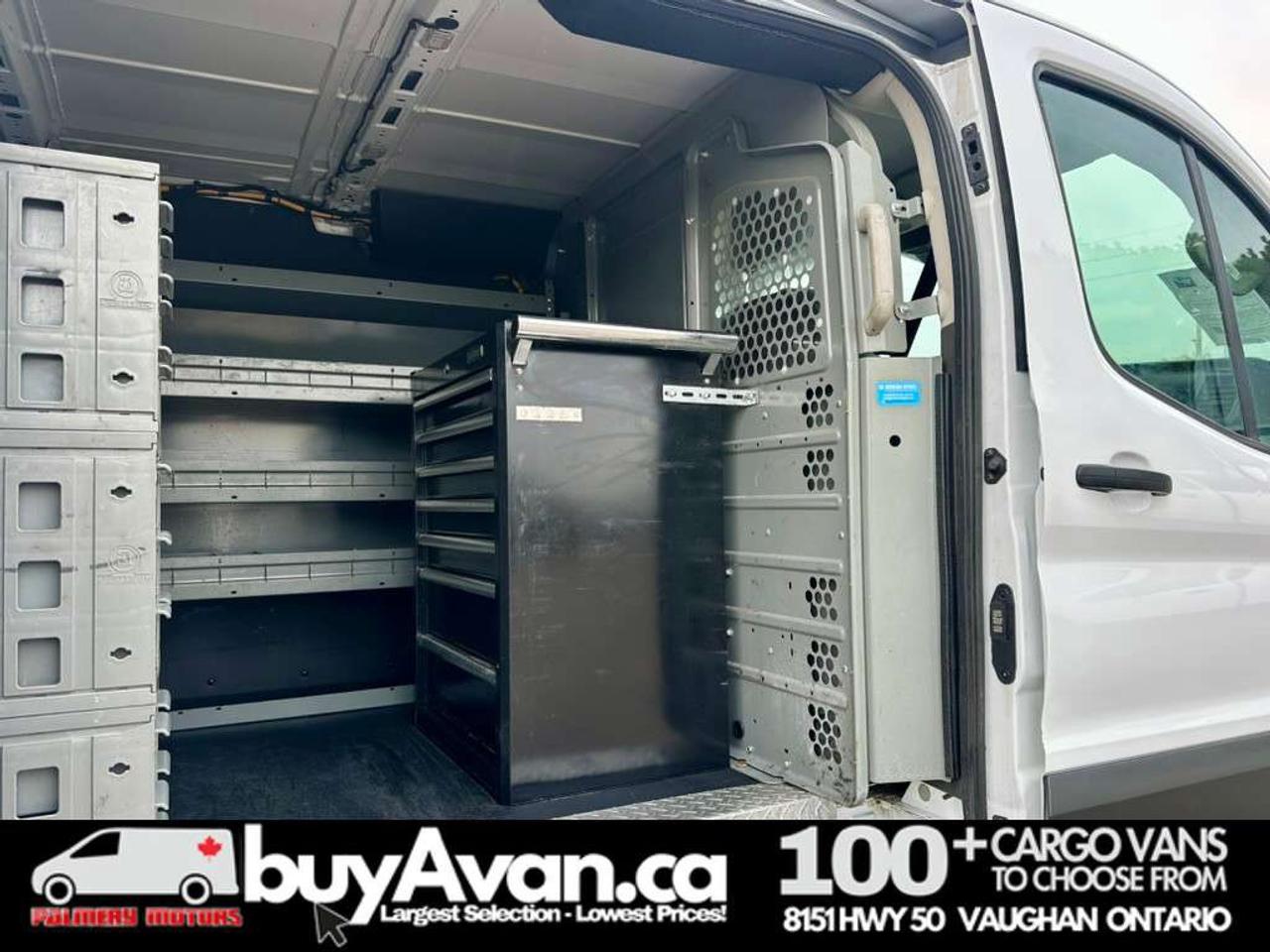 2022 Ford Transit T-250 130WB Low Roof + Divider Shelves Photo