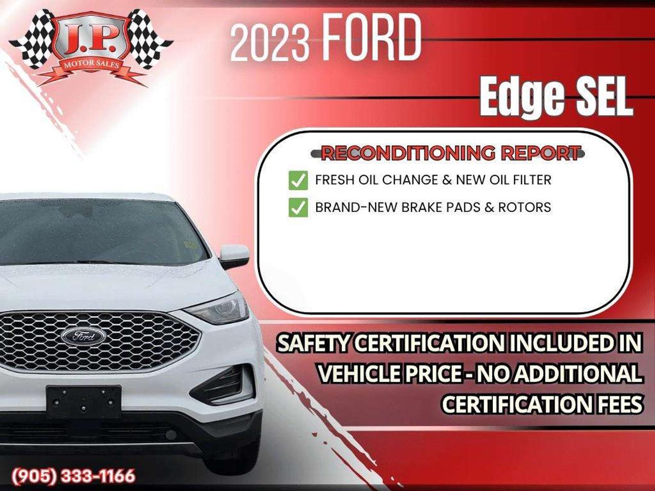 2023 Ford Edge SEL Apple CarPlay & Android Auto • Built-In Wi-Fi Hotspot • Remote Start System • Heated Front Seats • Power Driver Seat Photo