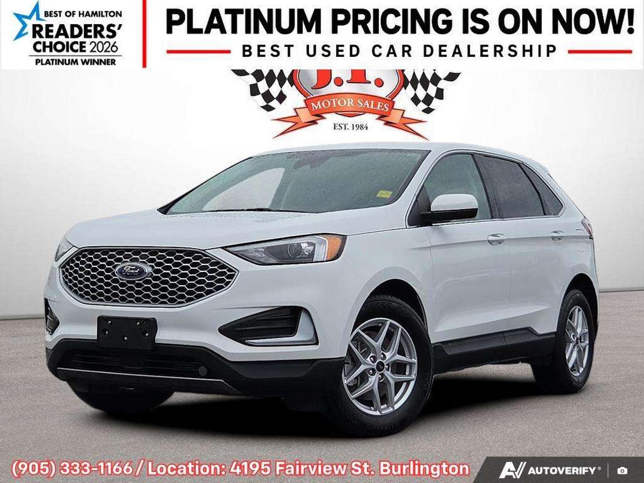 2023 Ford Edge SEL Apple CarPlay & Android Auto • Built-In Wi-Fi Hotspot • Remote Start System • Heated Front Seats • Power Driver Seat Photo0