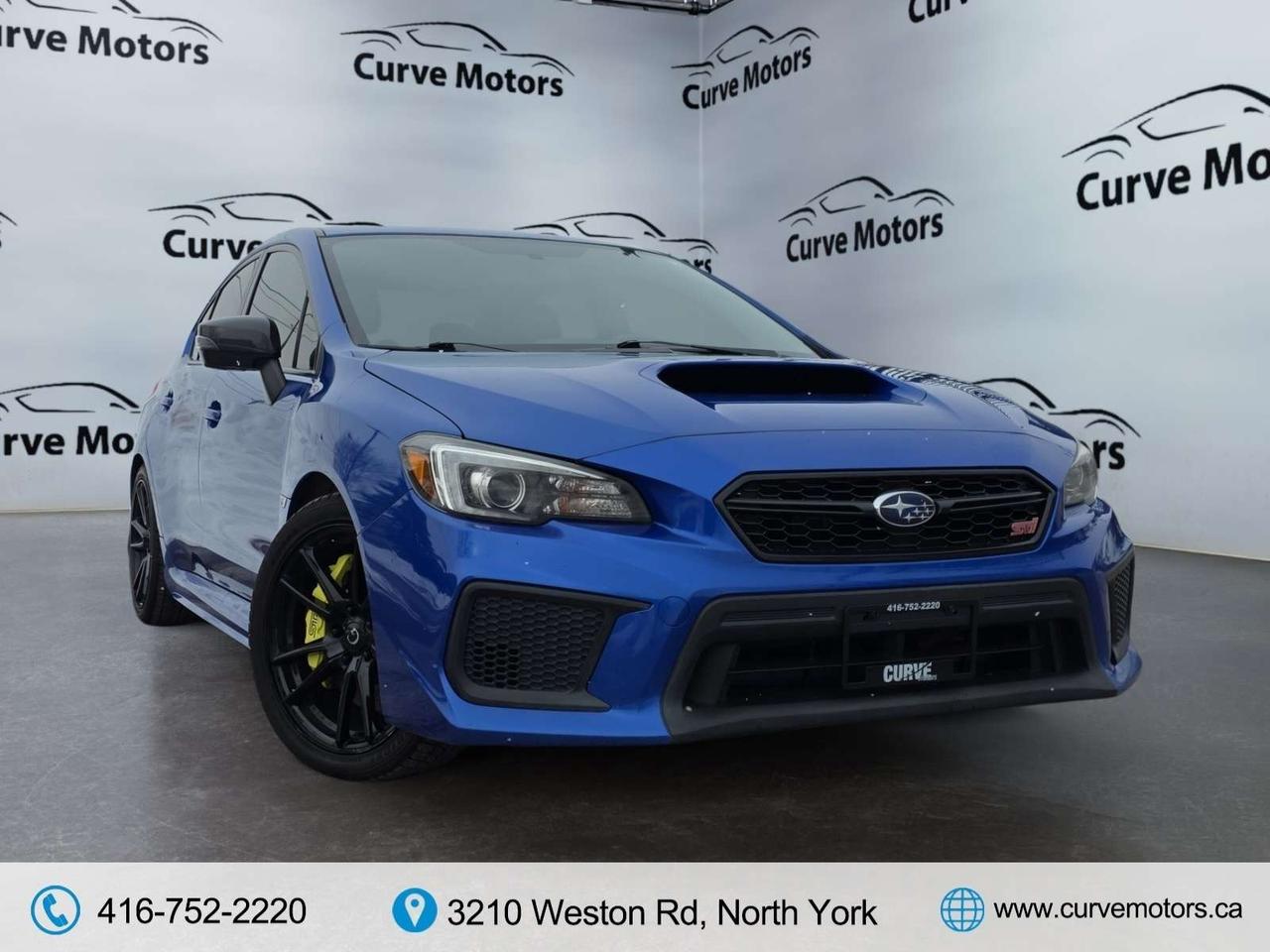 2018 Subaru WRX STI Manual * VERY LOW KM / CAMERA / HEATED SEATS / ALLOYS Photo0