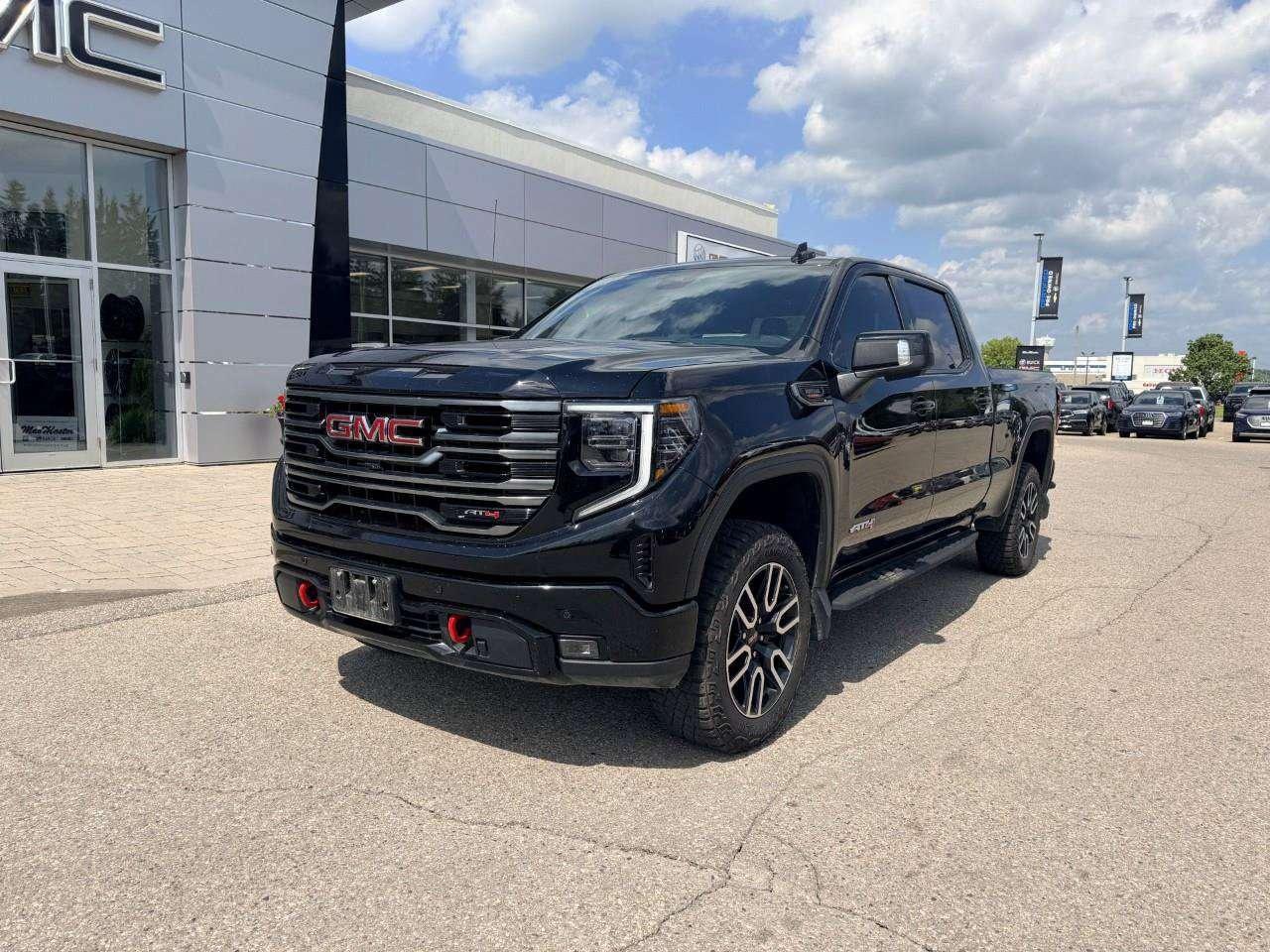 2026 GMC Sierra 1500 AT4, 3.0L DIESEL, 4X4, ALLOYS, LEATHER, 1-OWNER, MACMASTER ORIGINAL, CERTIFIED PREOWNED! Photo0