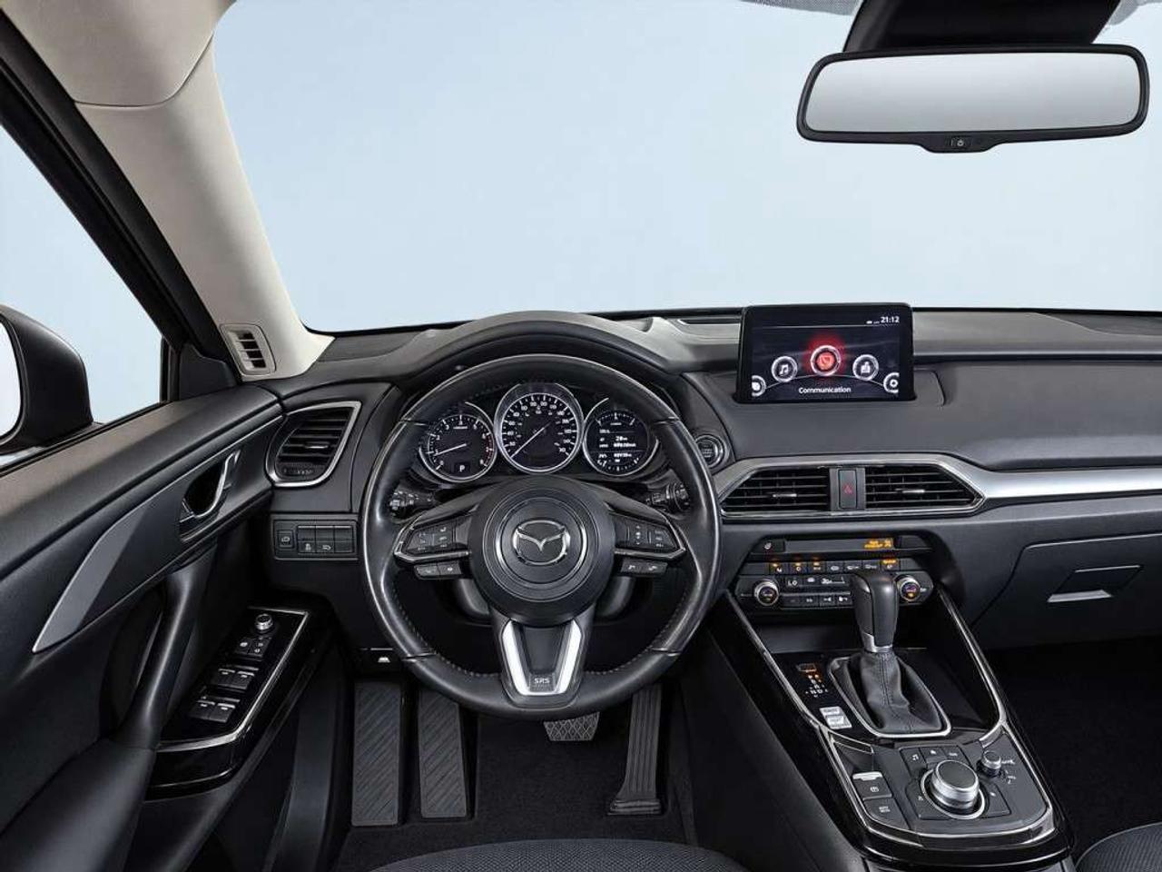 2021 Mazda CX-9 TOURING AWD / Leather / NAVI / Sunroof / 7-Passenger / Heated Seats / Backup Camera Photo