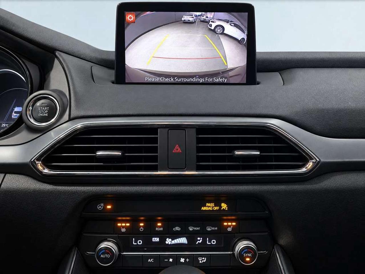 2021 Mazda CX-9 TOURING AWD / Leather / NAVI / Sunroof / 7-Passenger / Heated Seats / Backup Camera Photo