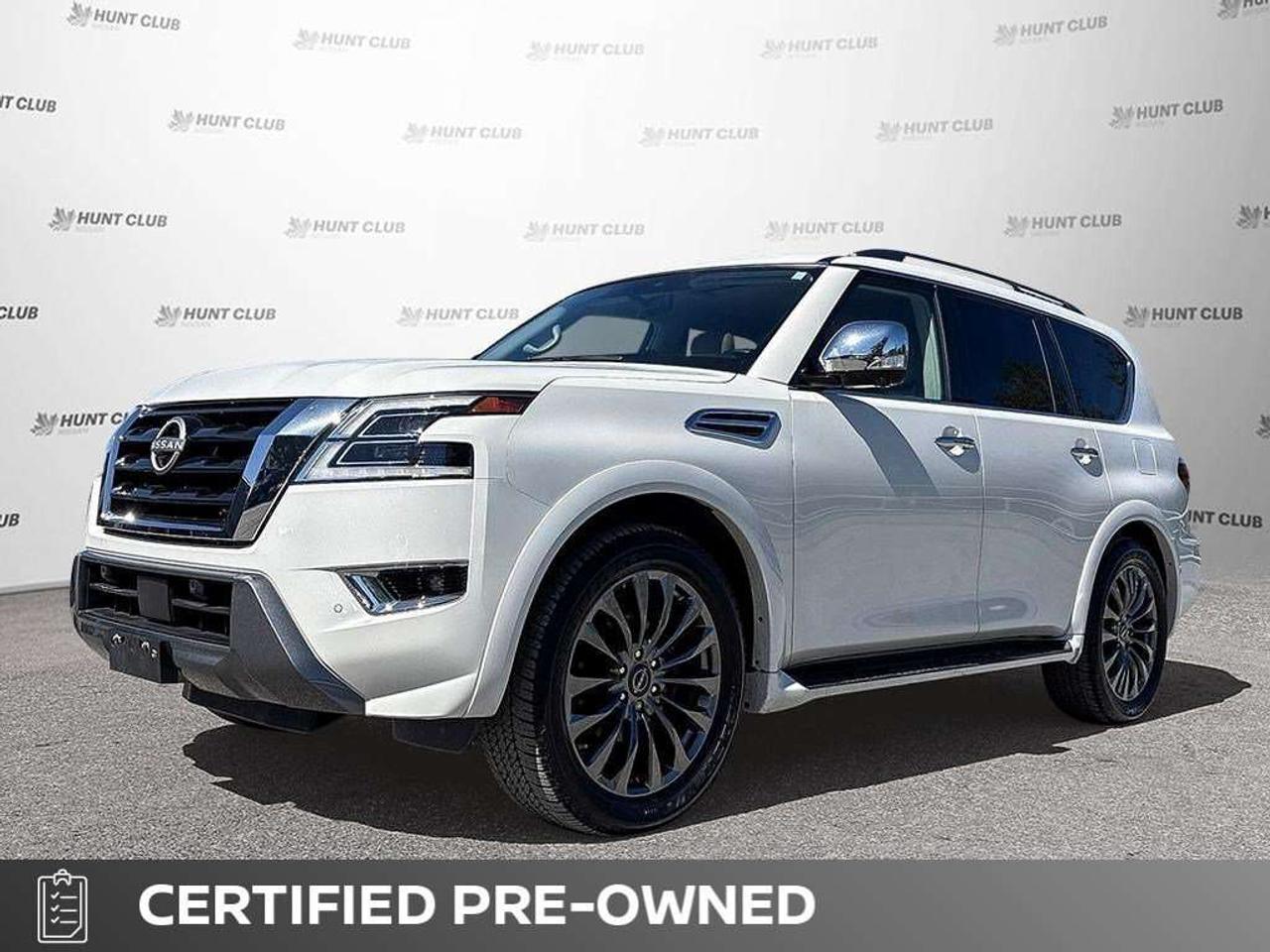 2023 Nissan Armada Platinum   Apple Car Play   Leather   Pro-Pilot As Photo0