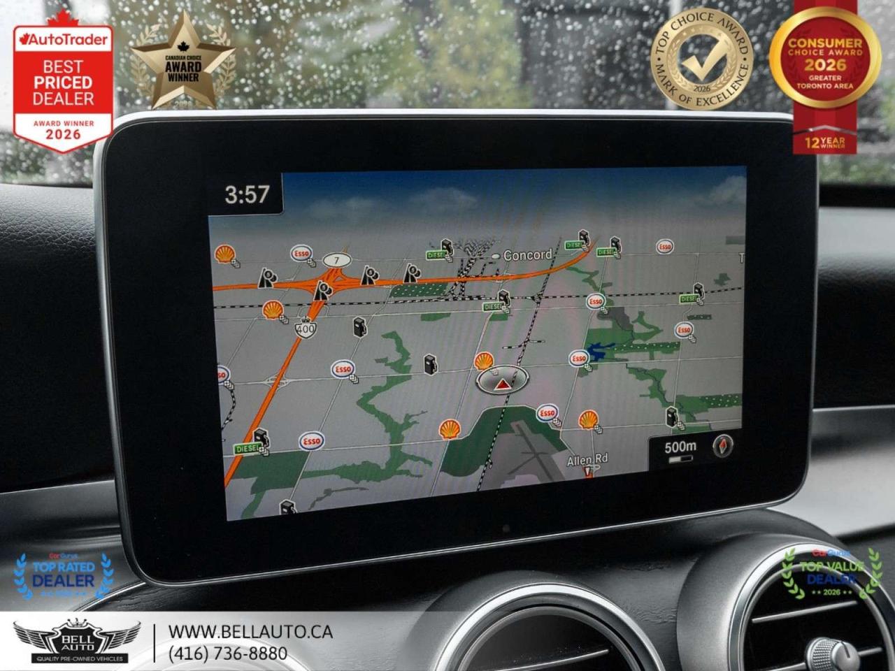 2018 Mercedes-Benz C-Class C300   AMGPKG   NIGHTPKG   PRMPKG   NAVI   B.CAM   PANO   NOACCIDENT Photo