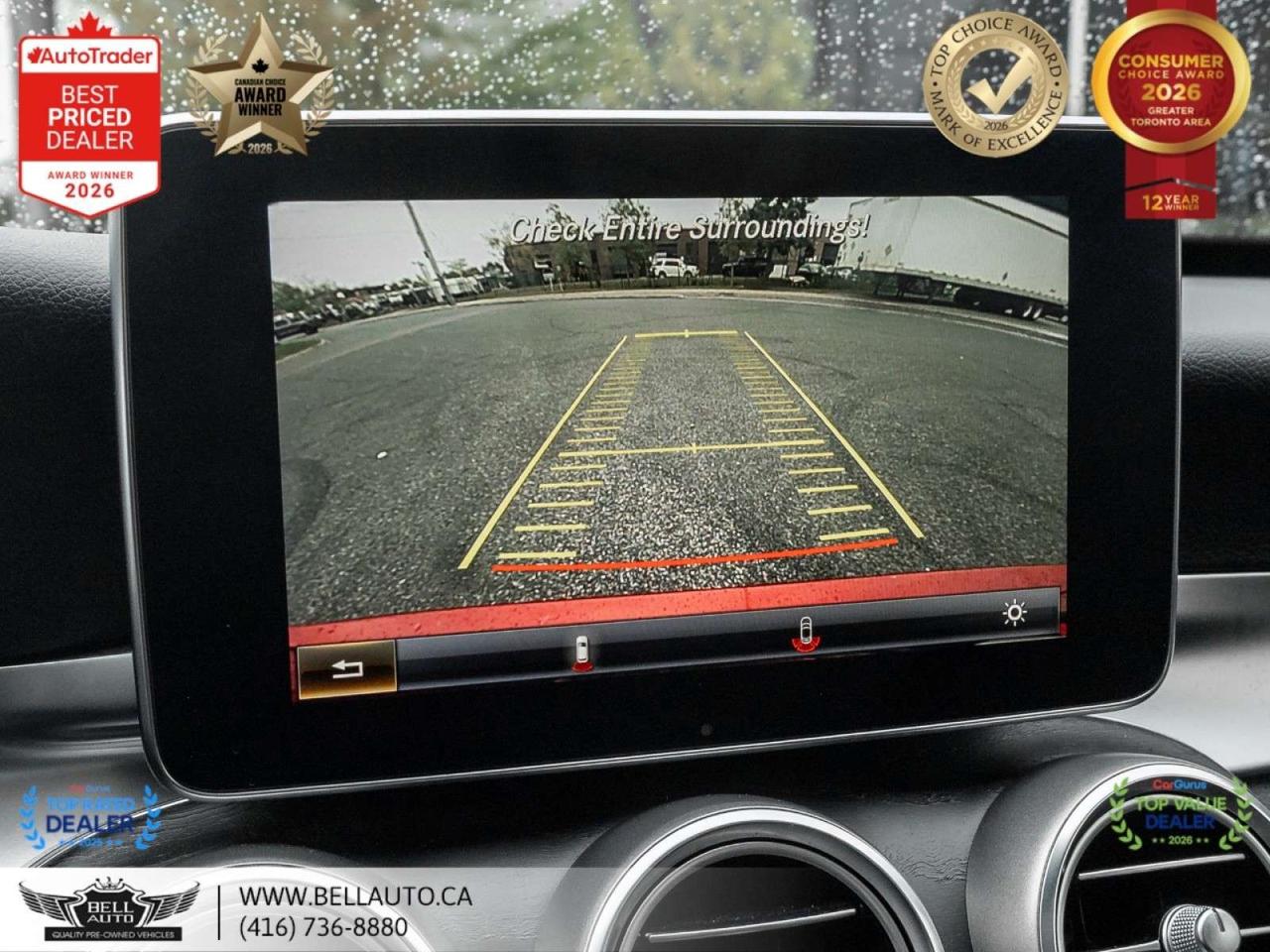2018 Mercedes-Benz C-Class C300   AMGPKG   NIGHTPKG   PRMPKG   NAVI   B.CAM   PANO   NOACCIDENT Photo4