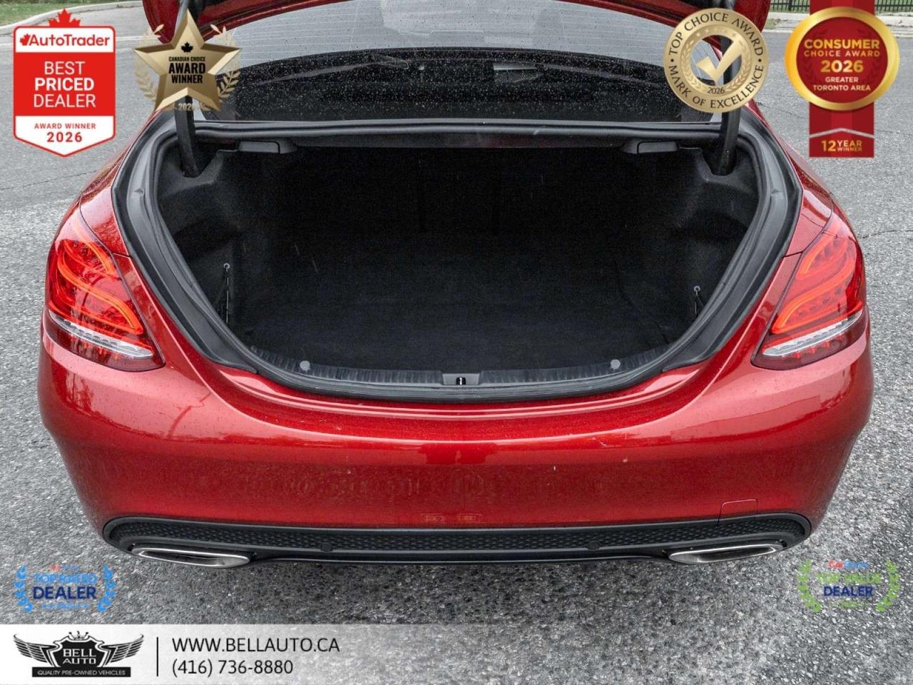 2018 Mercedes-Benz C-Class C300   AMGPKG   NIGHTPKG   PRMPKG   NAVI   B.CAM   PANO   NOACCIDENT Photo
