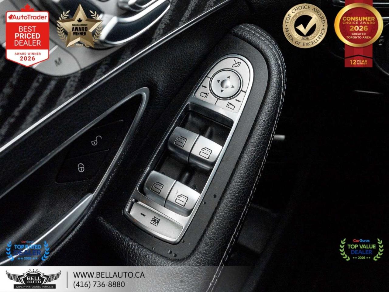 2018 Mercedes-Benz C-Class C300   AMGPKG   NIGHTPKG   PRMPKG   NAVI   B.CAM   PANO   NOACCIDENT Photo