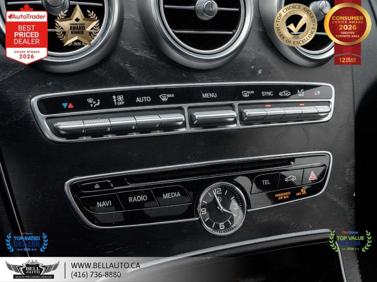 2018 Mercedes-Benz C-Class C300   AMGPKG   NIGHTPKG   PRMPKG   NAVI   B.CAM   PANO   NOACCIDENT Photo