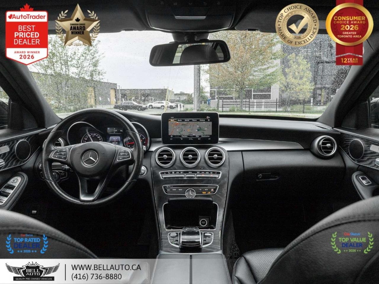 2018 Mercedes-Benz C-Class C300   AMGPKG   NIGHTPKG   PRMPKG   NAVI   B.CAM   PANO   NOACCIDENT Photo