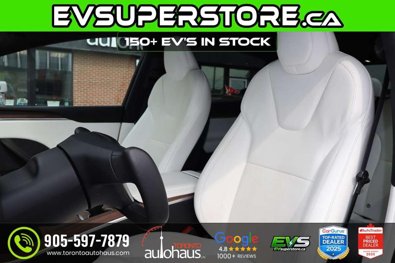 2022 Tesla Model X Pre-Paid FSD I YOKE I 7 SEATS I White Interior Photo