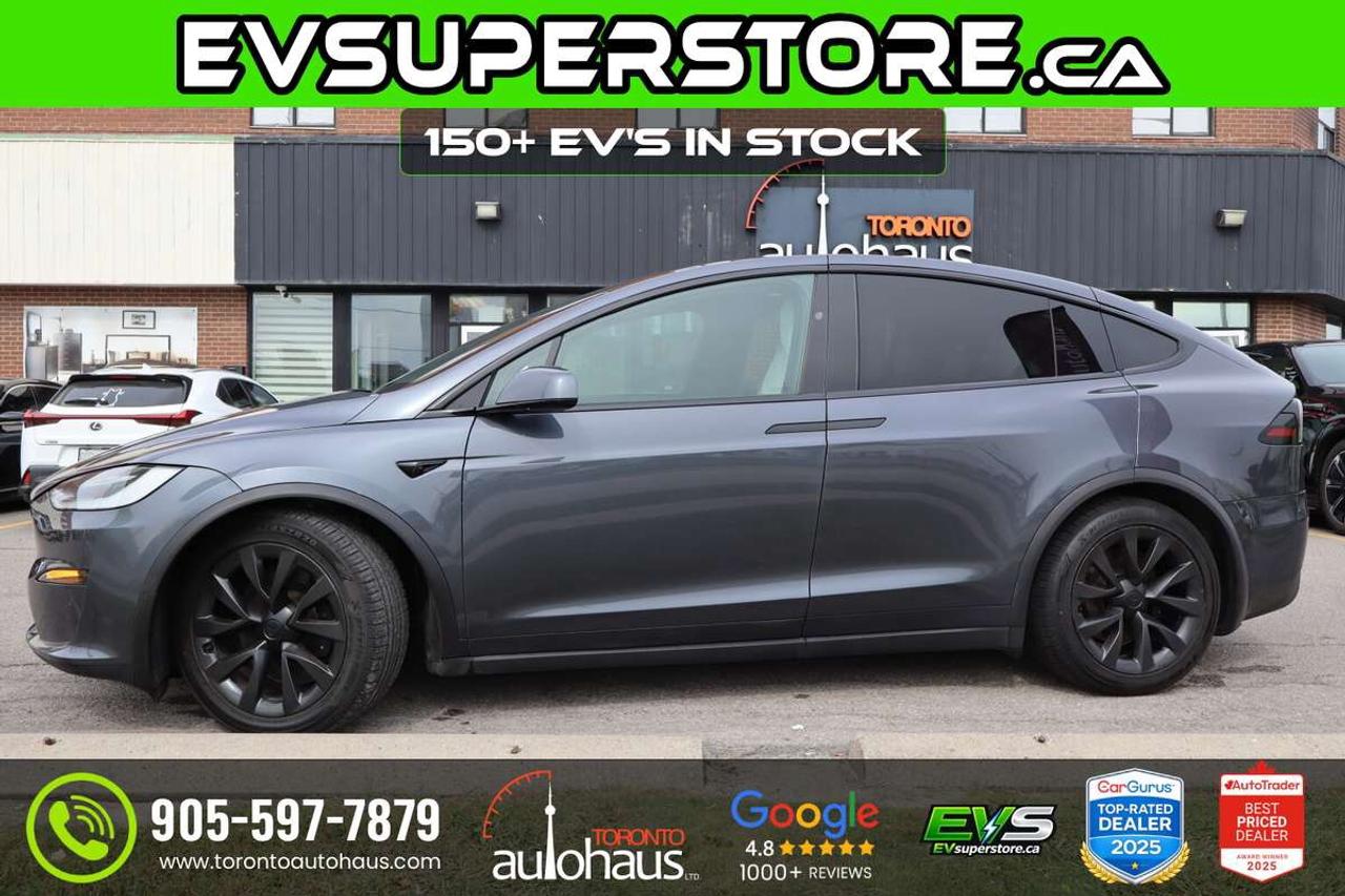 2022 Tesla Model X Pre-Paid FSD I YOKE I 7 SEATS I White Interior Photo