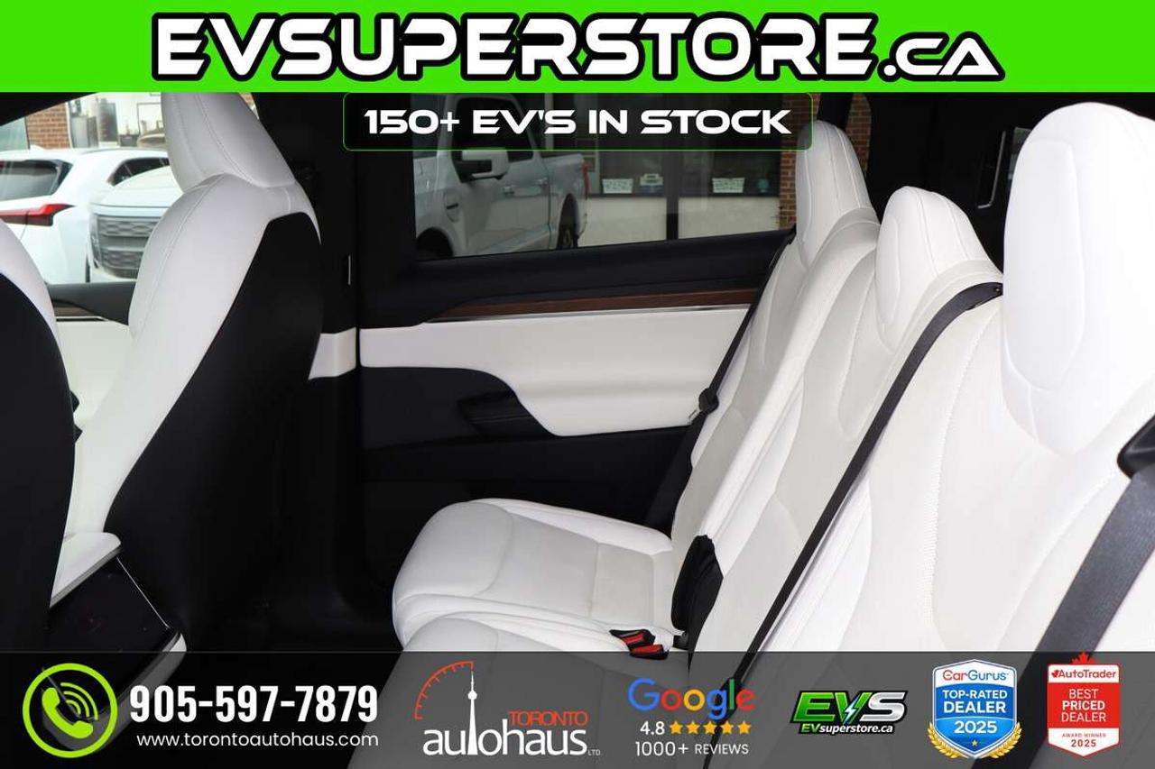 2022 Tesla Model X Pre-Paid FSD I YOKE I 7 SEATS I White Interior Photo