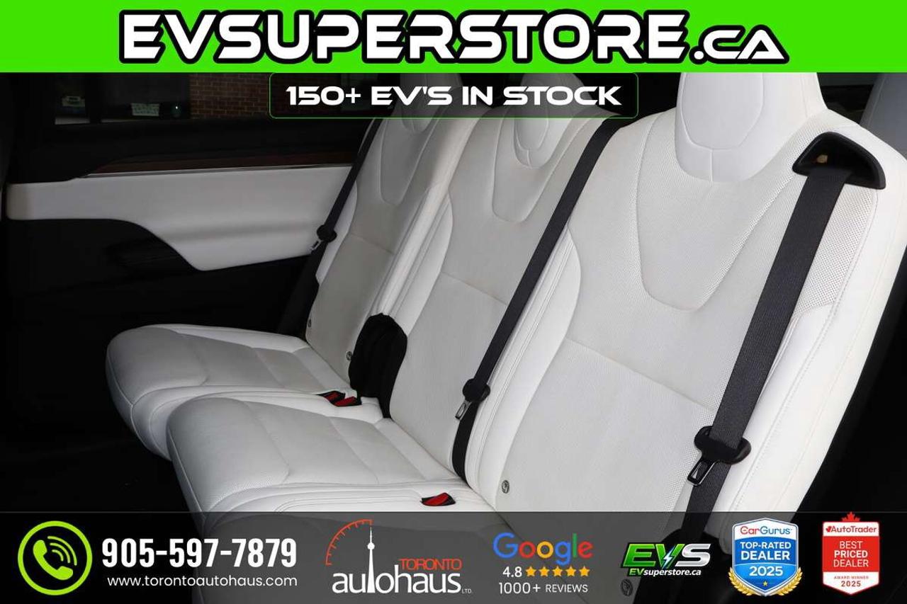 2022 Tesla Model X Pre-Paid FSD I YOKE I 7 SEATS I White Interior Photo