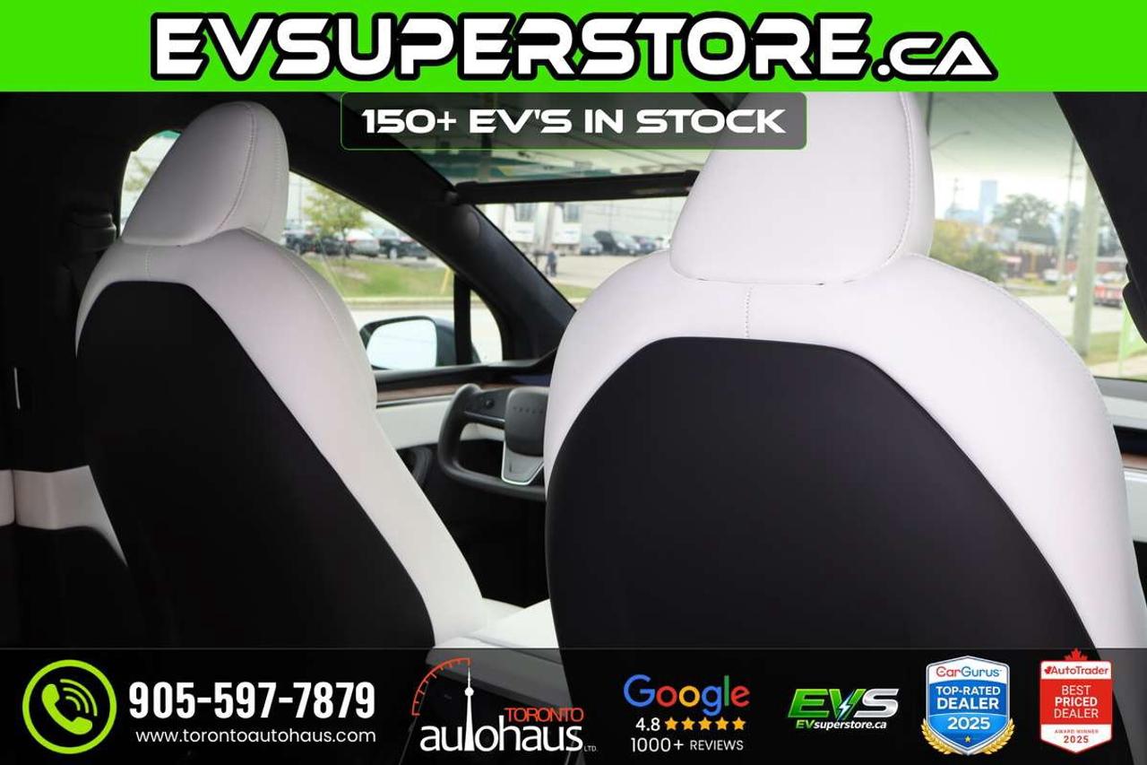 2022 Tesla Model X Pre-Paid FSD I YOKE I 7 SEATS I White Interior Photo