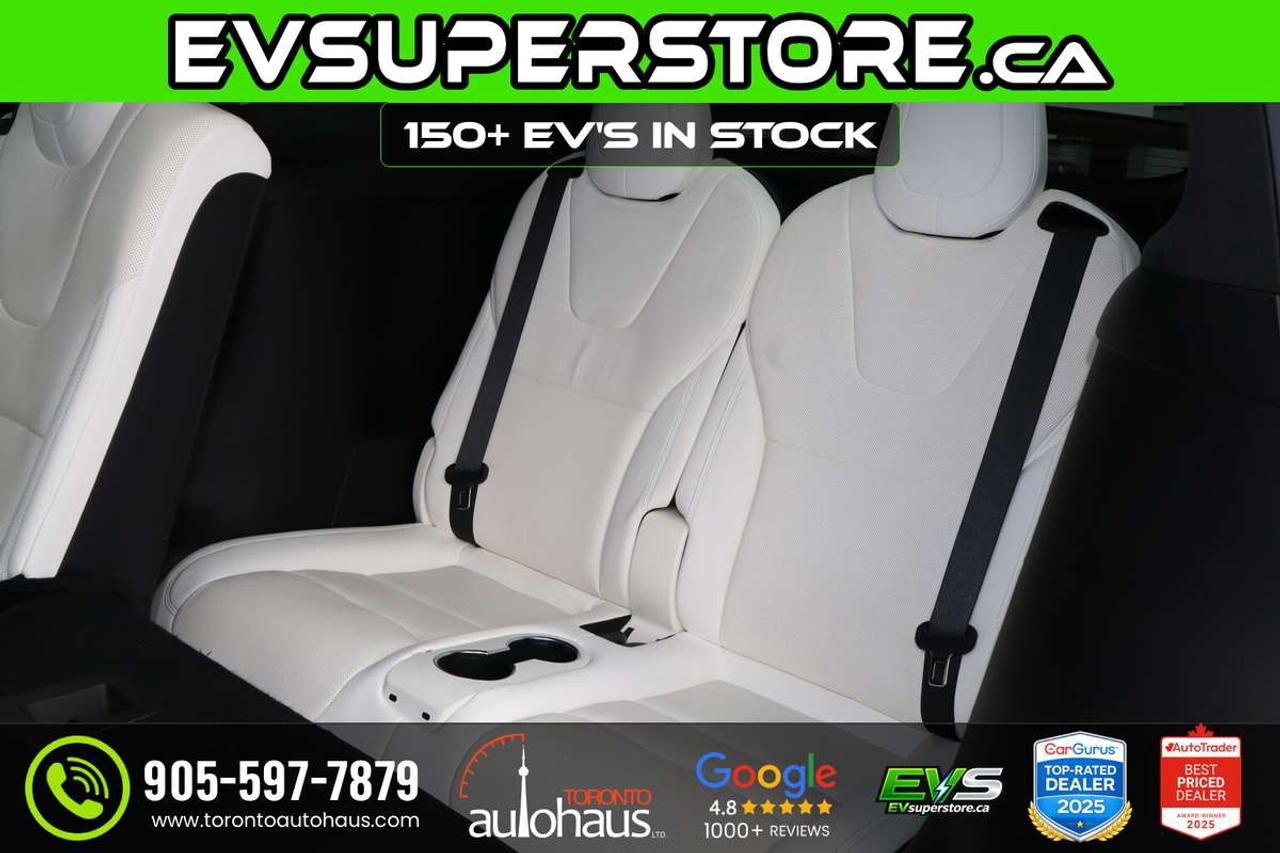 2022 Tesla Model X Pre-Paid FSD I YOKE I 7 SEATS I White Interior Photo