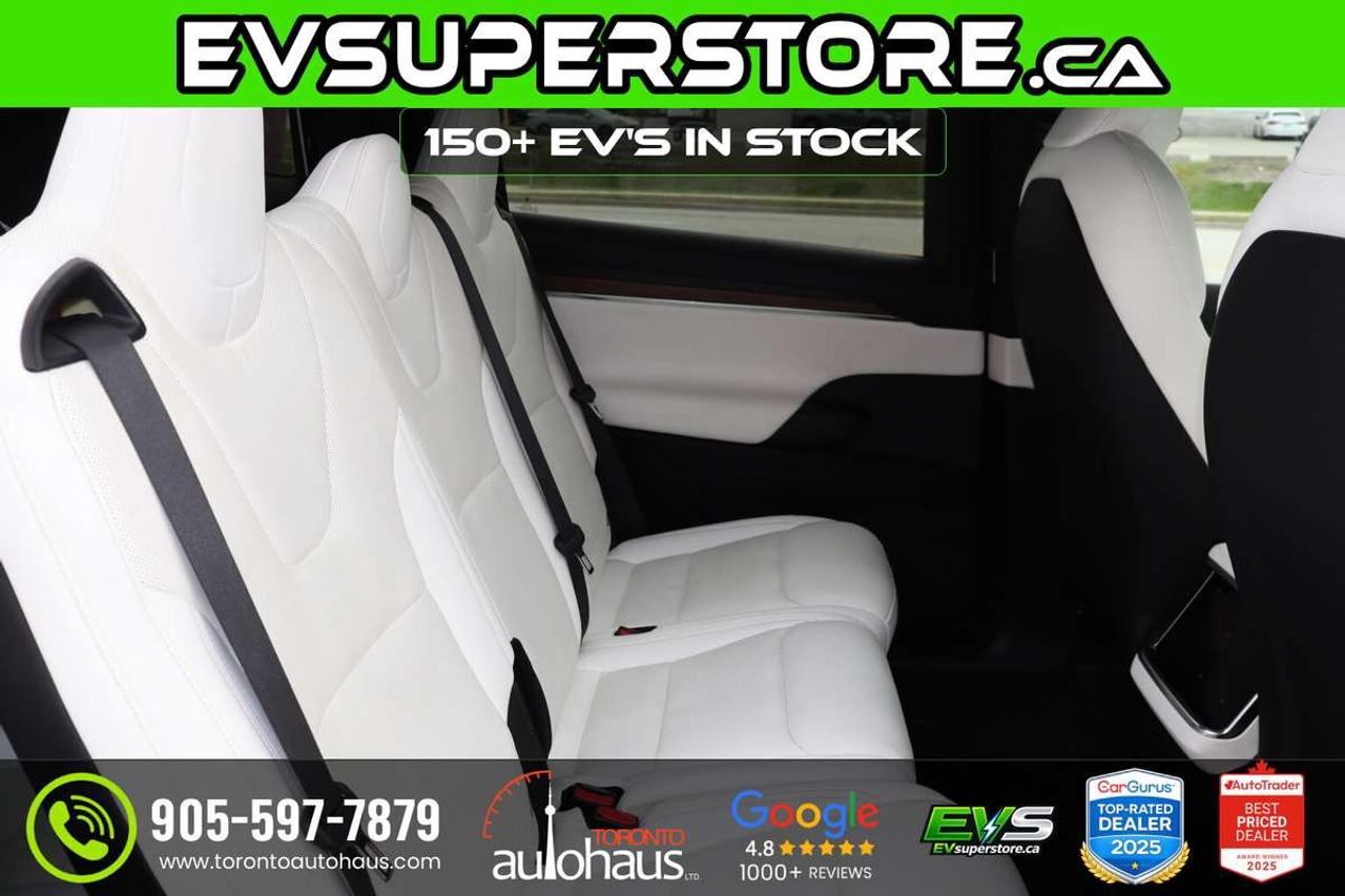 2022 Tesla Model X Pre-Paid FSD I YOKE I 7 SEATS I White Interior Photo