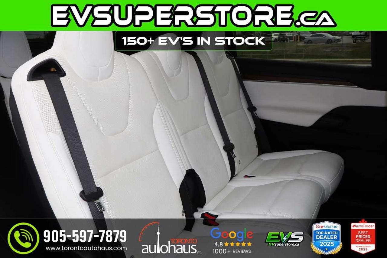 2022 Tesla Model X Pre-Paid FSD I YOKE I 7 SEATS I White Interior Photo