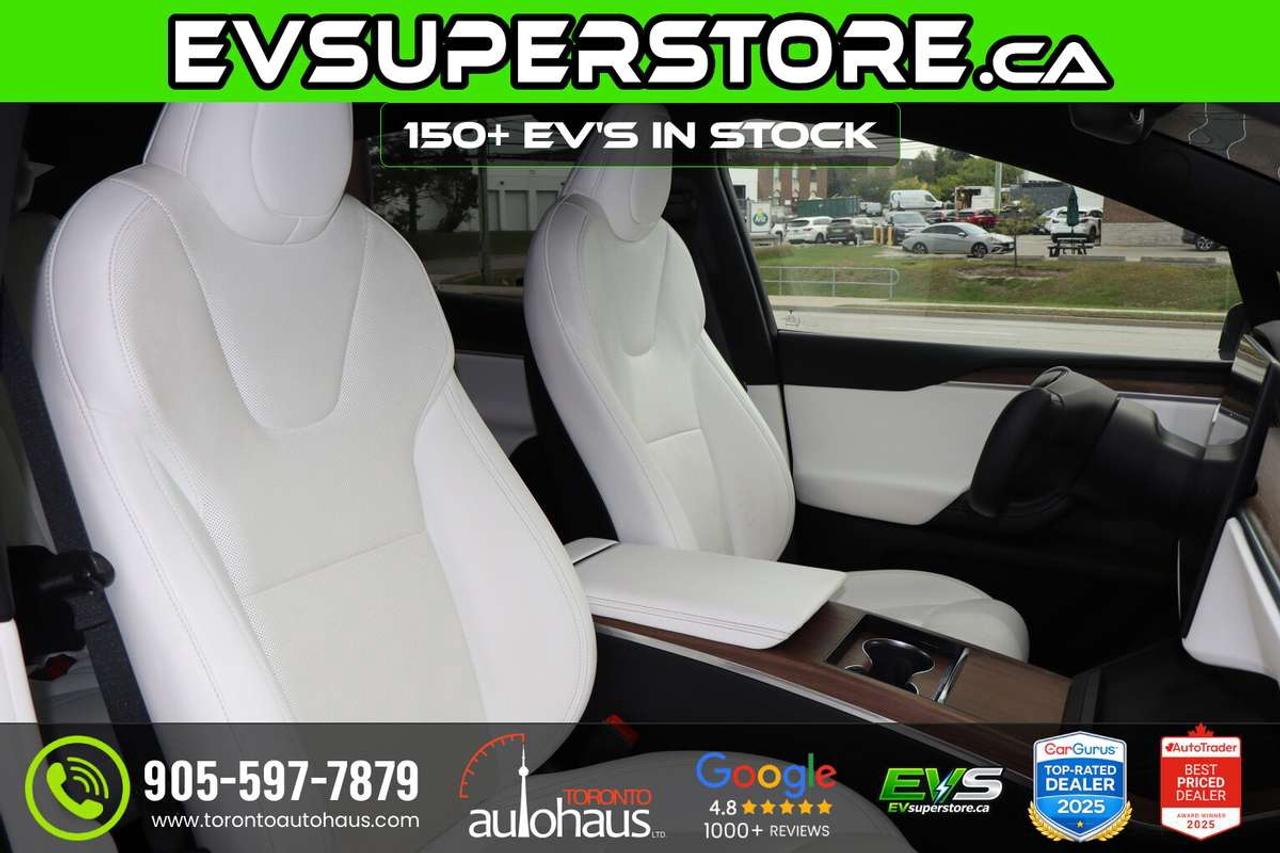 2022 Tesla Model X Pre-Paid FSD I YOKE I 7 SEATS I White Interior Photo