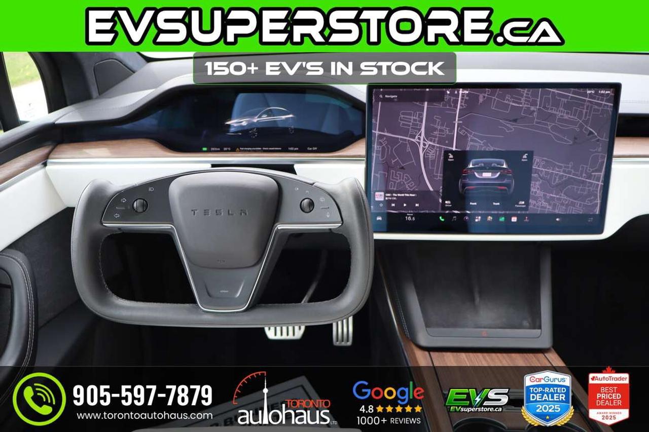 2022 Tesla Model X Pre-Paid FSD I YOKE I 7 SEATS I White Interior Photo