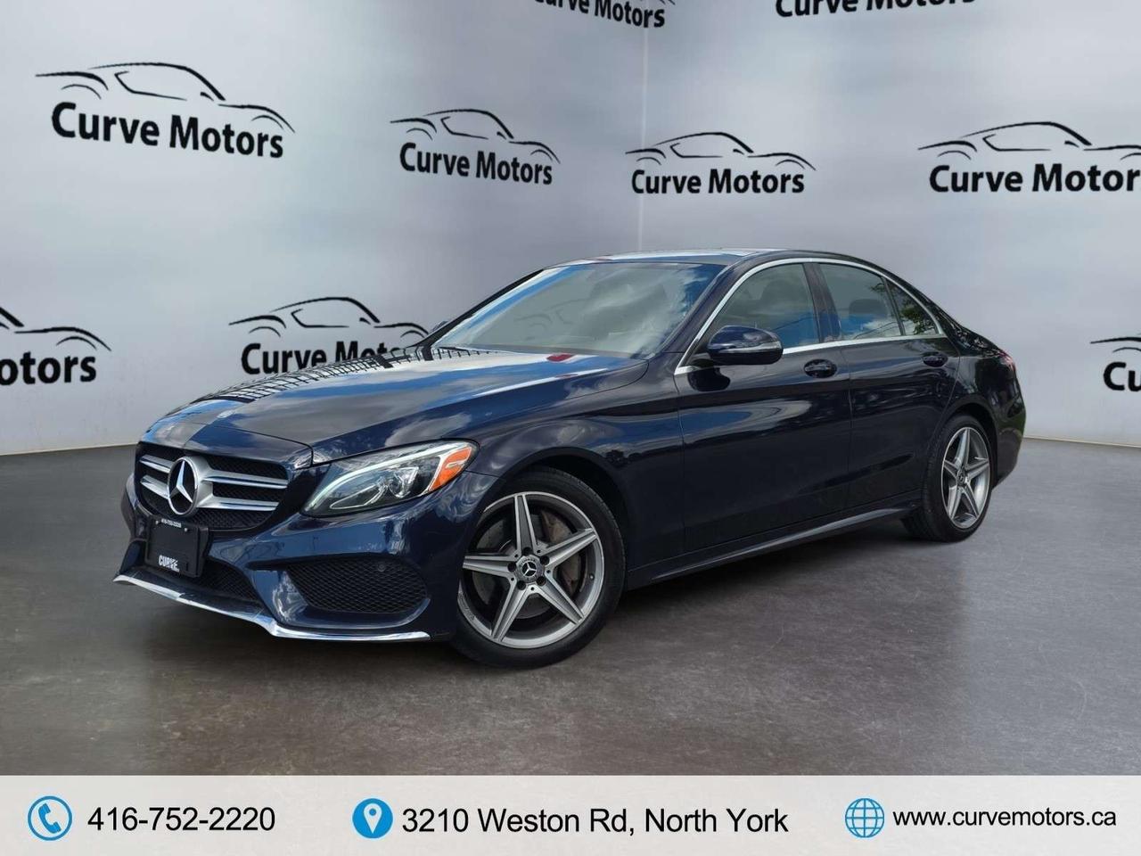 2017 Mercedes-Benz C-Class C300 4MATIC AMG PKG * NO ACCIDENTS / PANO / BLIND SPOT / LED LIGHTS Photo