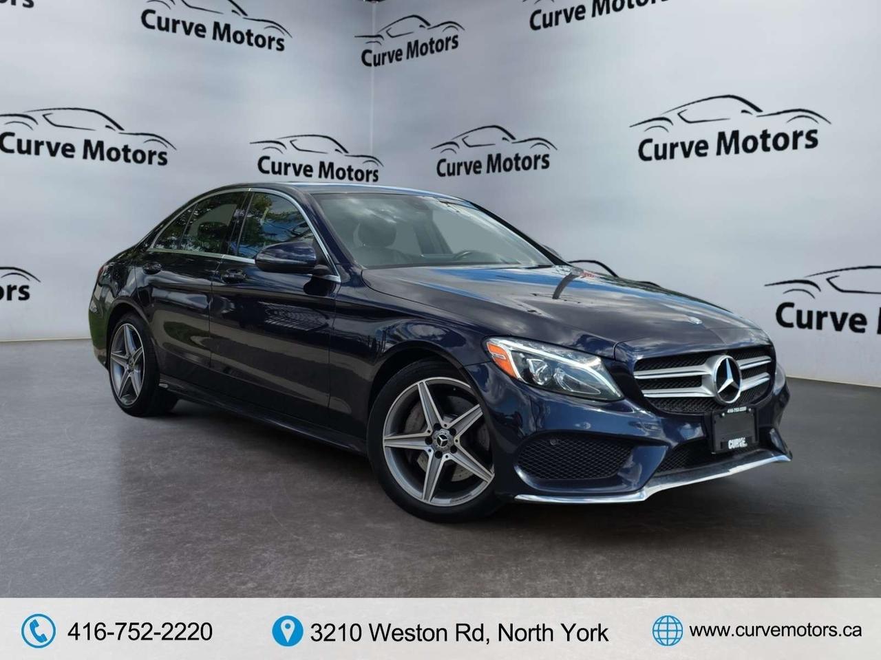 2017 Mercedes-Benz C-Class C300 4MATIC AMG PKG * NO ACCIDENTS / PANO / BLIND SPOT / LED LIGHTS Photo