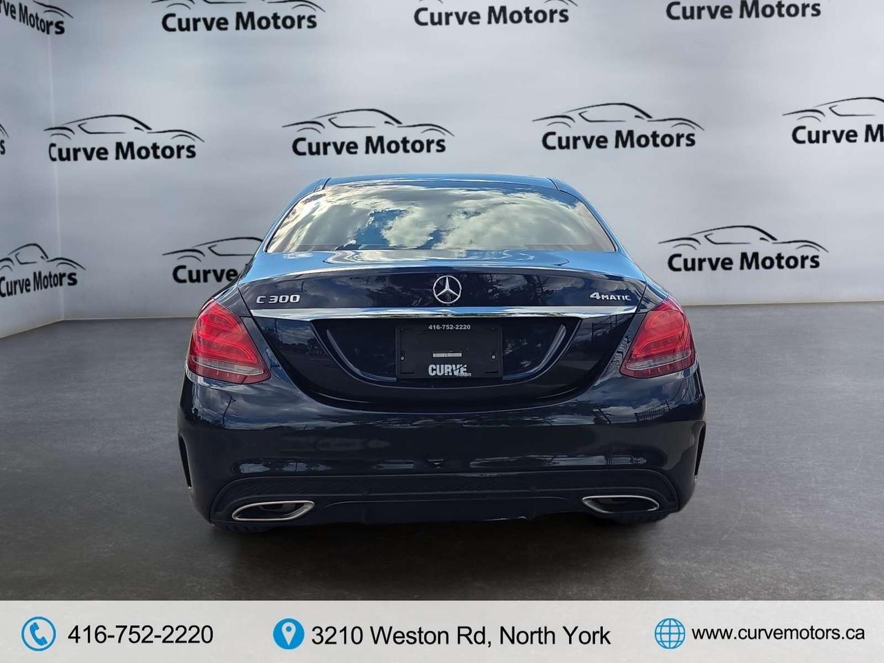 2017 Mercedes-Benz C-Class C300 4MATIC AMG PKG * NO ACCIDENTS / PANO / BLIND SPOT / LED LIGHTS Photo