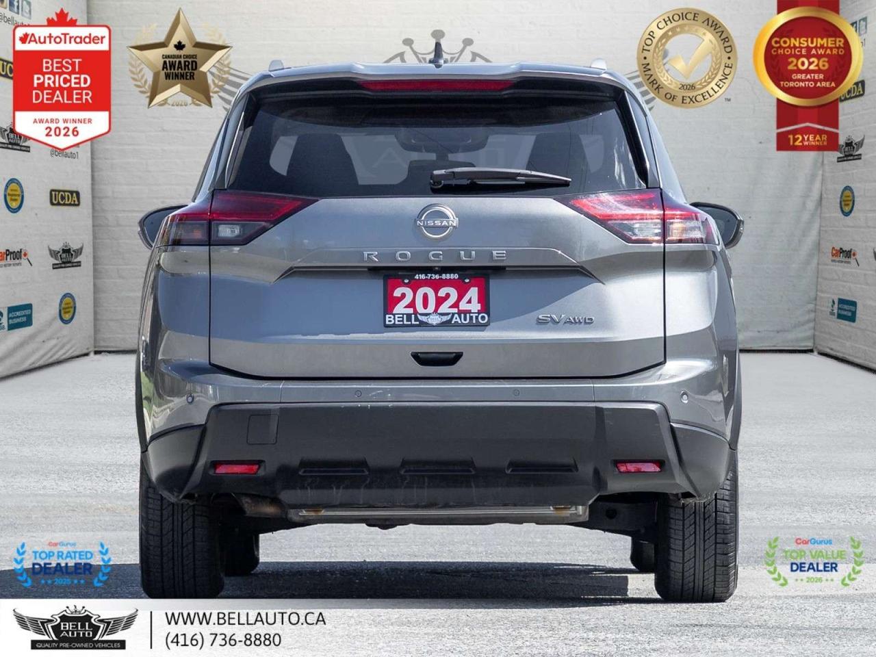2024 Nissan Rogue SV Moonroof   B.CAM   PANO   B.SPOT   NOACCIDENT Photo