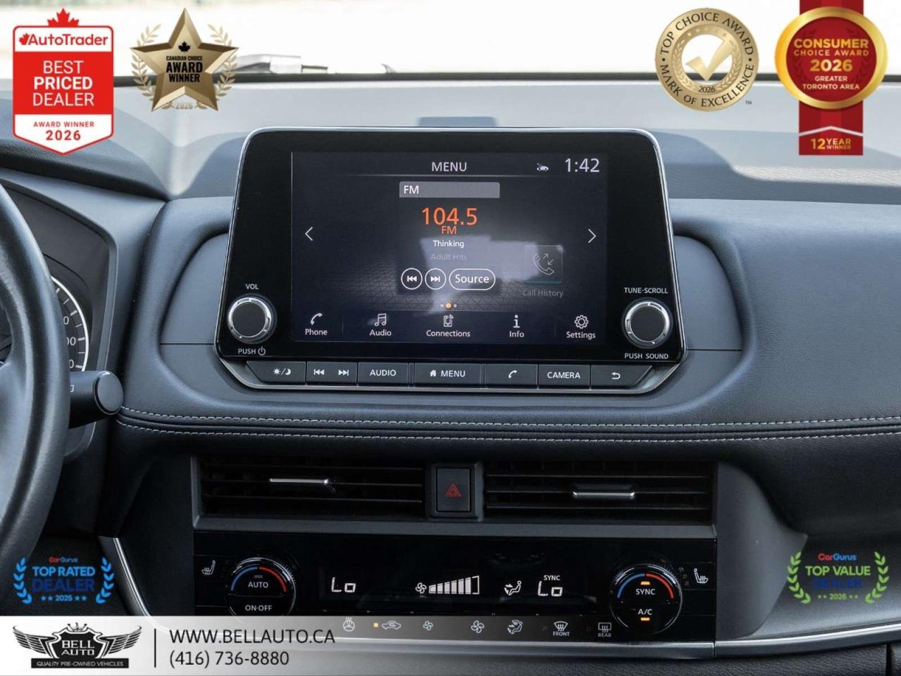 2024 Nissan Rogue SV Moonroof   B.CAM   PANO   B.SPOT   NOACCIDENT Photo