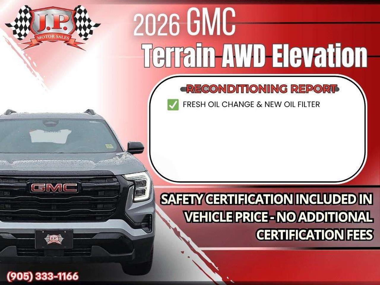 2026 GMC Terrain Elevation Apple CarPlay & Android Auto • Built-In Navigation System • Built-In Wi-Fi Hotspot • Remote Start System • Heat Photo