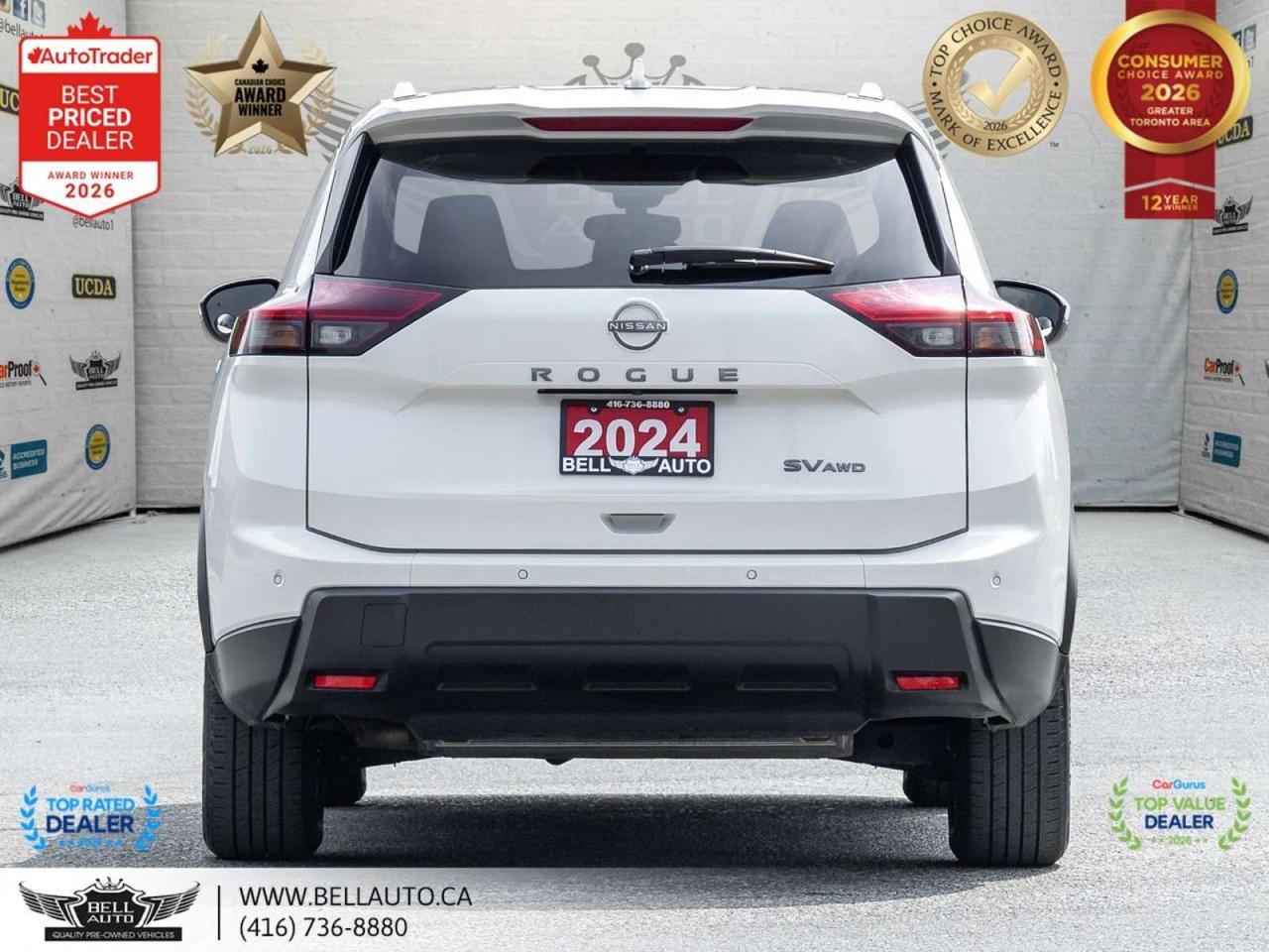2024 Nissan Rogue SV Moonroof   B.CAM   PANO   B.SPOT   NOACCIDENT Photo