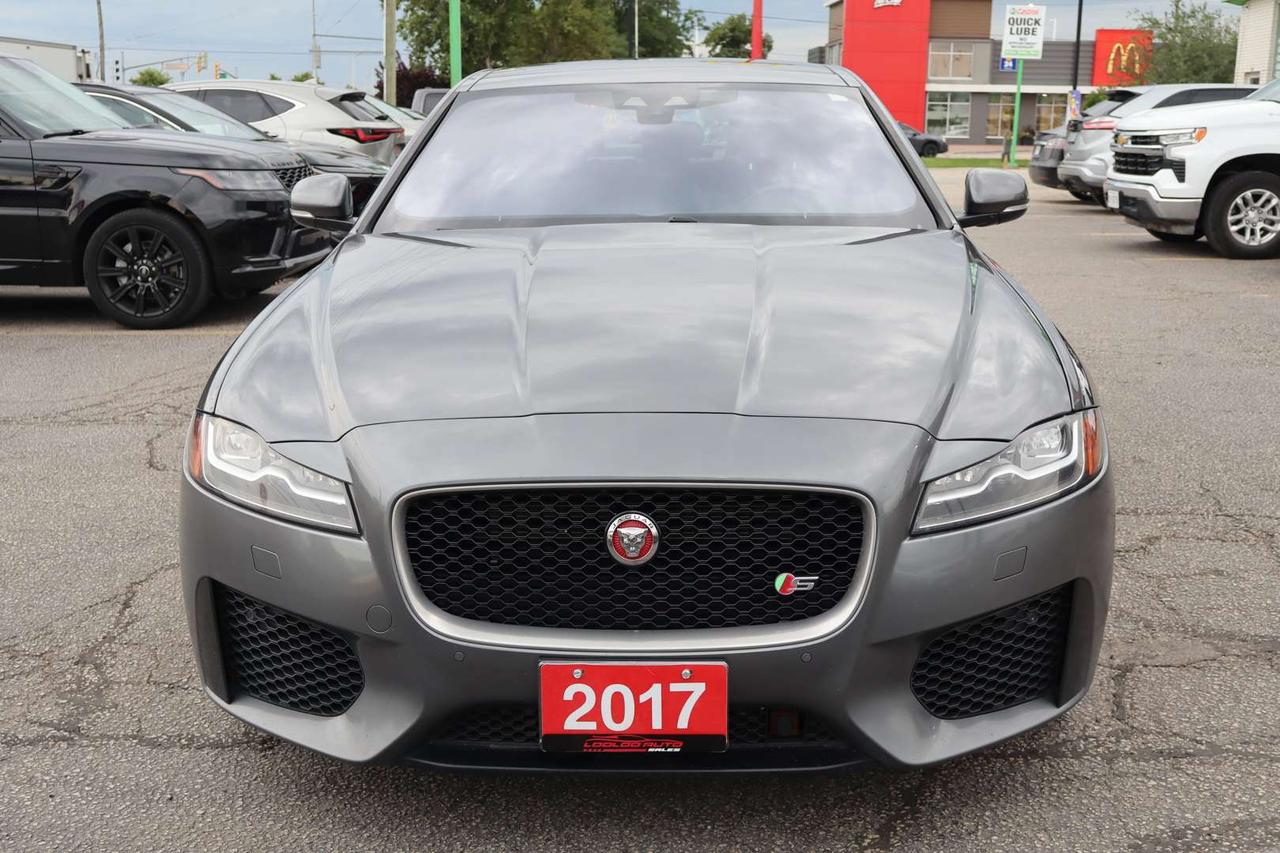 2017 Jaguar XF S AWD V6   ACCIDENT FREE   Meridian   HUD   Safety Certified Photo1