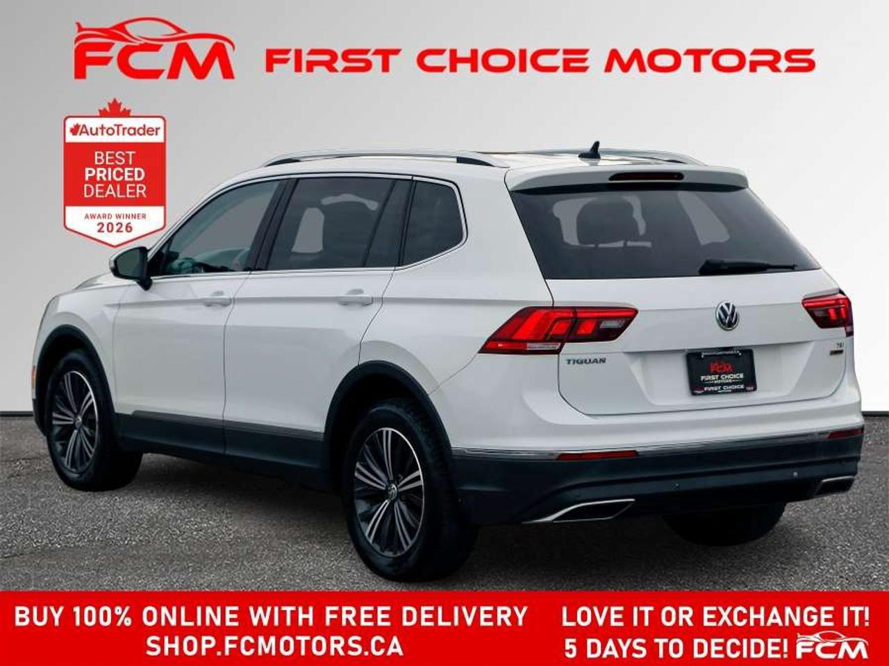 2018 Volkswagen Tiguan HIGHLINE   FULLY CERTIFIED WITH WARRANTY Photo
