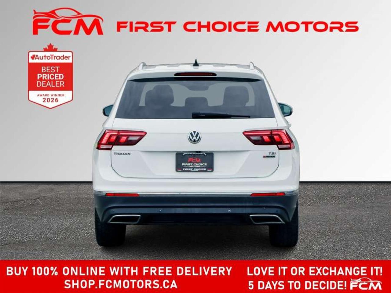 2018 Volkswagen Tiguan HIGHLINE   FULLY CERTIFIED WITH WARRANTY Photo