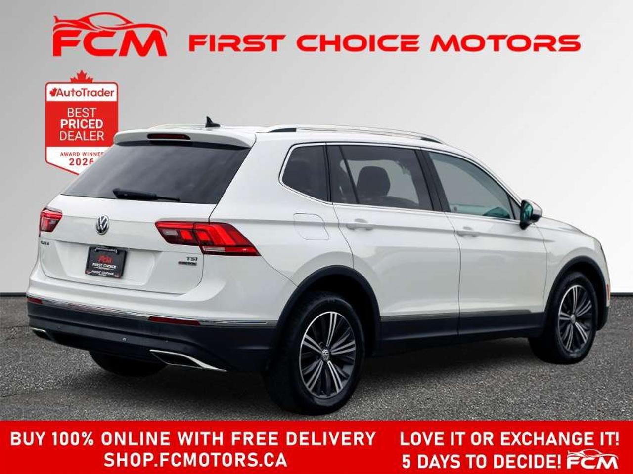 2018 Volkswagen Tiguan HIGHLINE   FULLY CERTIFIED WITH WARRANTY Photo