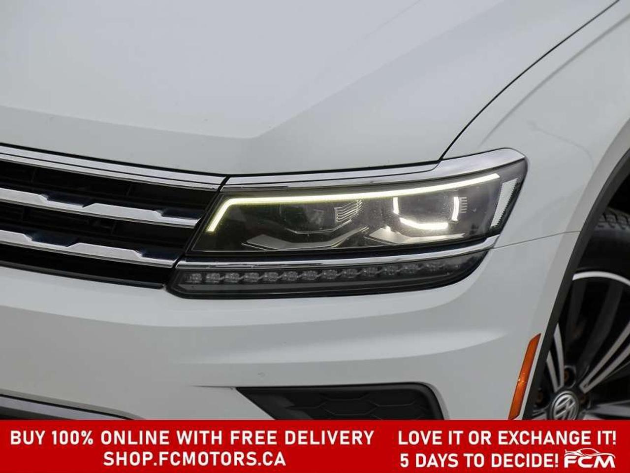 2018 Volkswagen Tiguan HIGHLINE   FULLY CERTIFIED WITH WARRANTY Photo