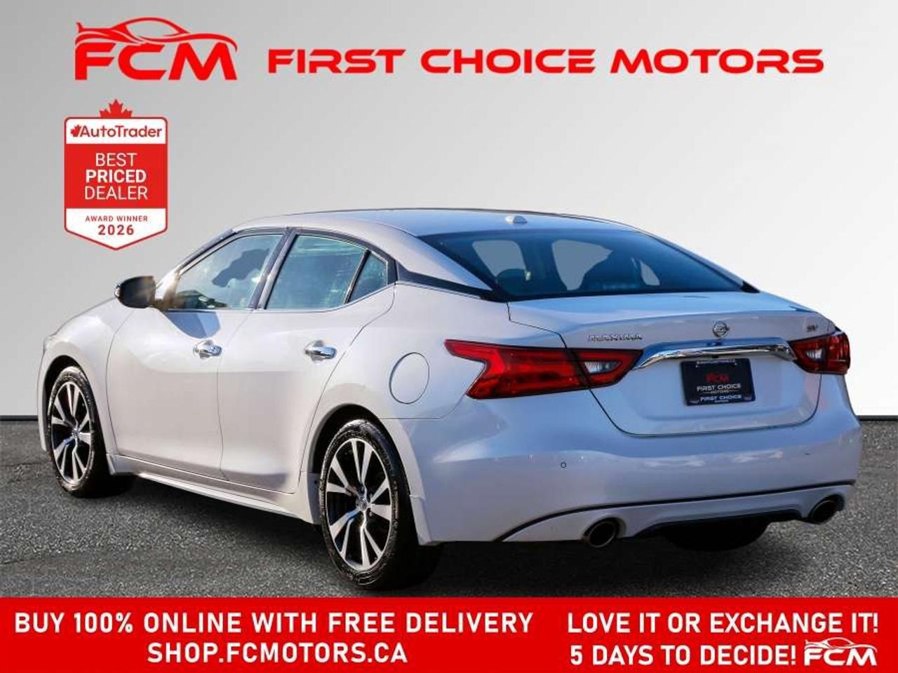 2017 Nissan Maxima SV   FULLY CERTIFIED WITH WARRANTY Photo4
