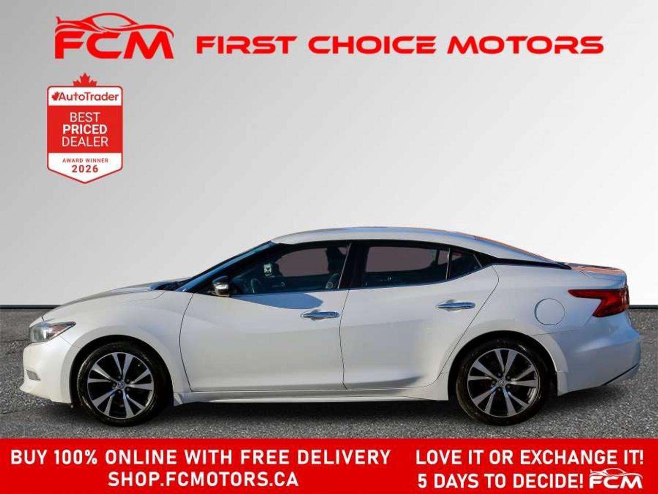 2017 Nissan Maxima SV   FULLY CERTIFIED WITH WARRANTY Photo