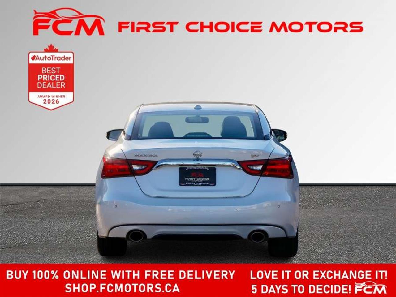 2017 Nissan Maxima SV   FULLY CERTIFIED WITH WARRANTY Photo