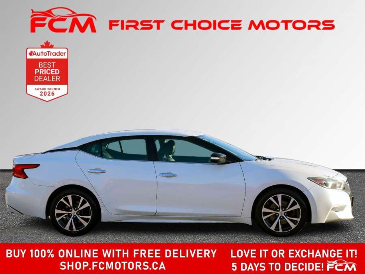 2017 Nissan Maxima SV   FULLY CERTIFIED WITH WARRANTY Photo
