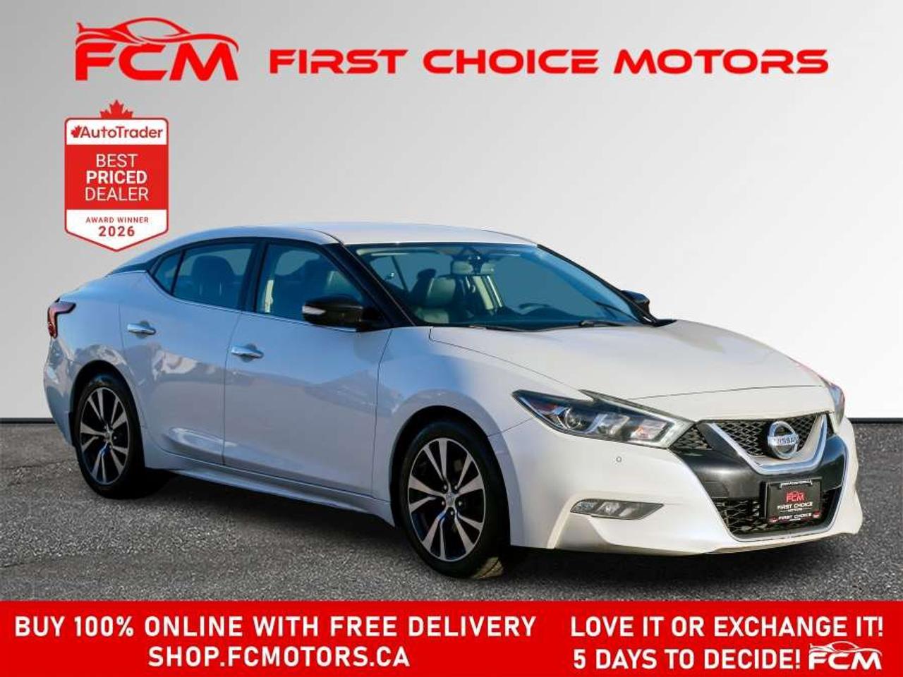 2017 Nissan Maxima SV   FULLY CERTIFIED WITH WARRANTY Photo