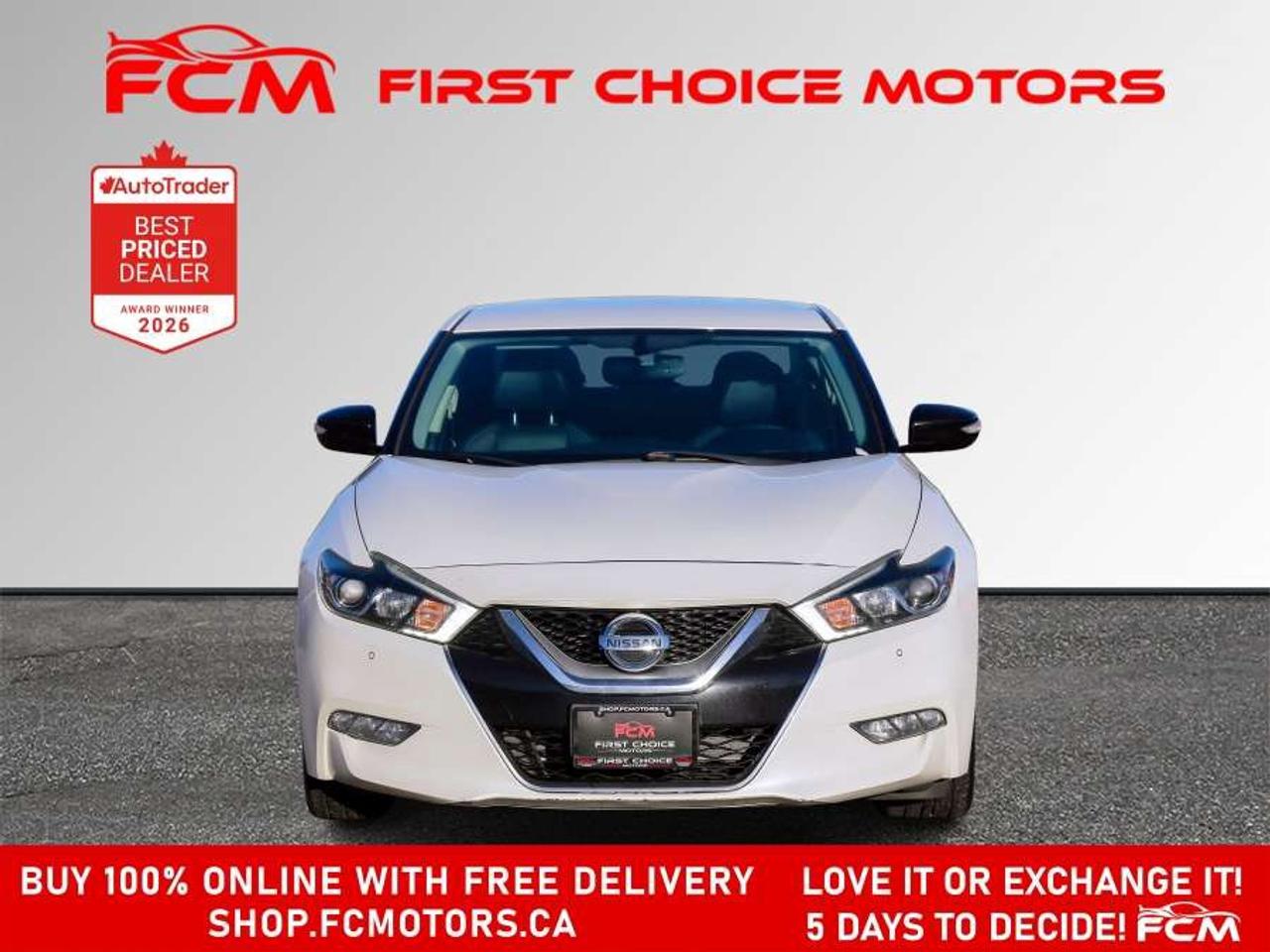 2017 Nissan Maxima SV   FULLY CERTIFIED WITH WARRANTY Photo