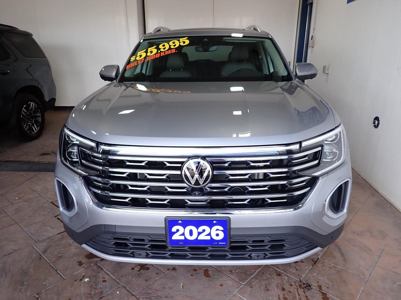 2026 Volkswagen Atlas Highline 4WD 6 PASS LEATHER NAVI SUNROOF Photo