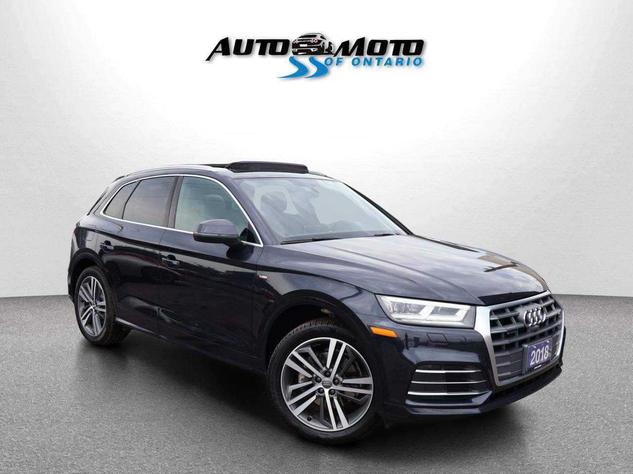 2018 Audi Q5 TECHNIK S-LINE QUATTRO CERTIFIED *1 OWNER* CAMERA NAV BLUETOOTH LEATHER HEATED SEATS PANO ROOF CRUISE ALLOYS - Photo #1
