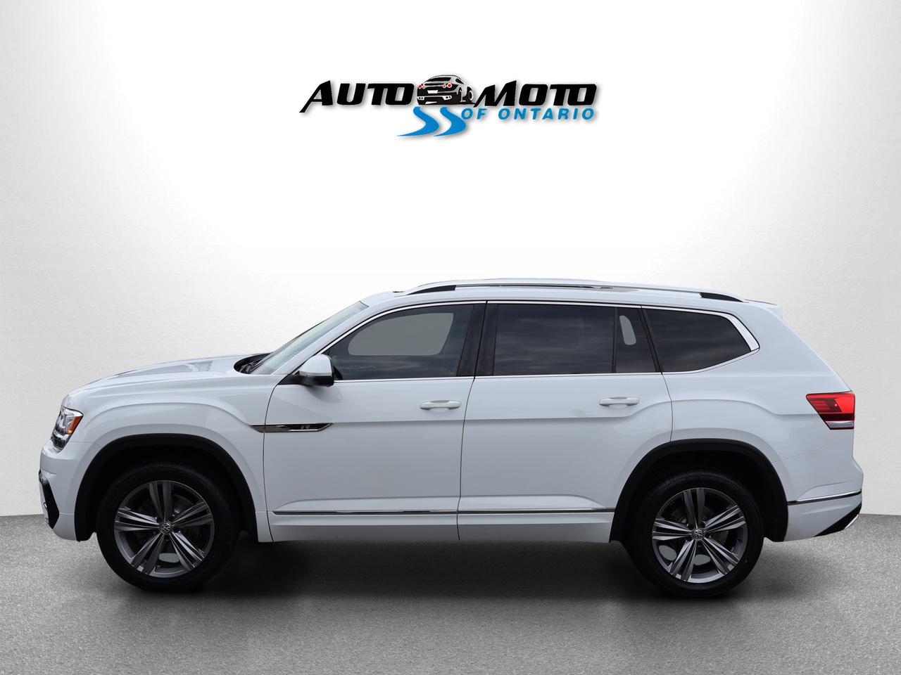 2019 Volkswagen Atlas V6 EXECLINE R-LINR *VW MAINTAIN* CAMERA NAV BLUETOOTH LEATHER HEATED SEATS SUNROOF CRUISE ALLOYS Photo