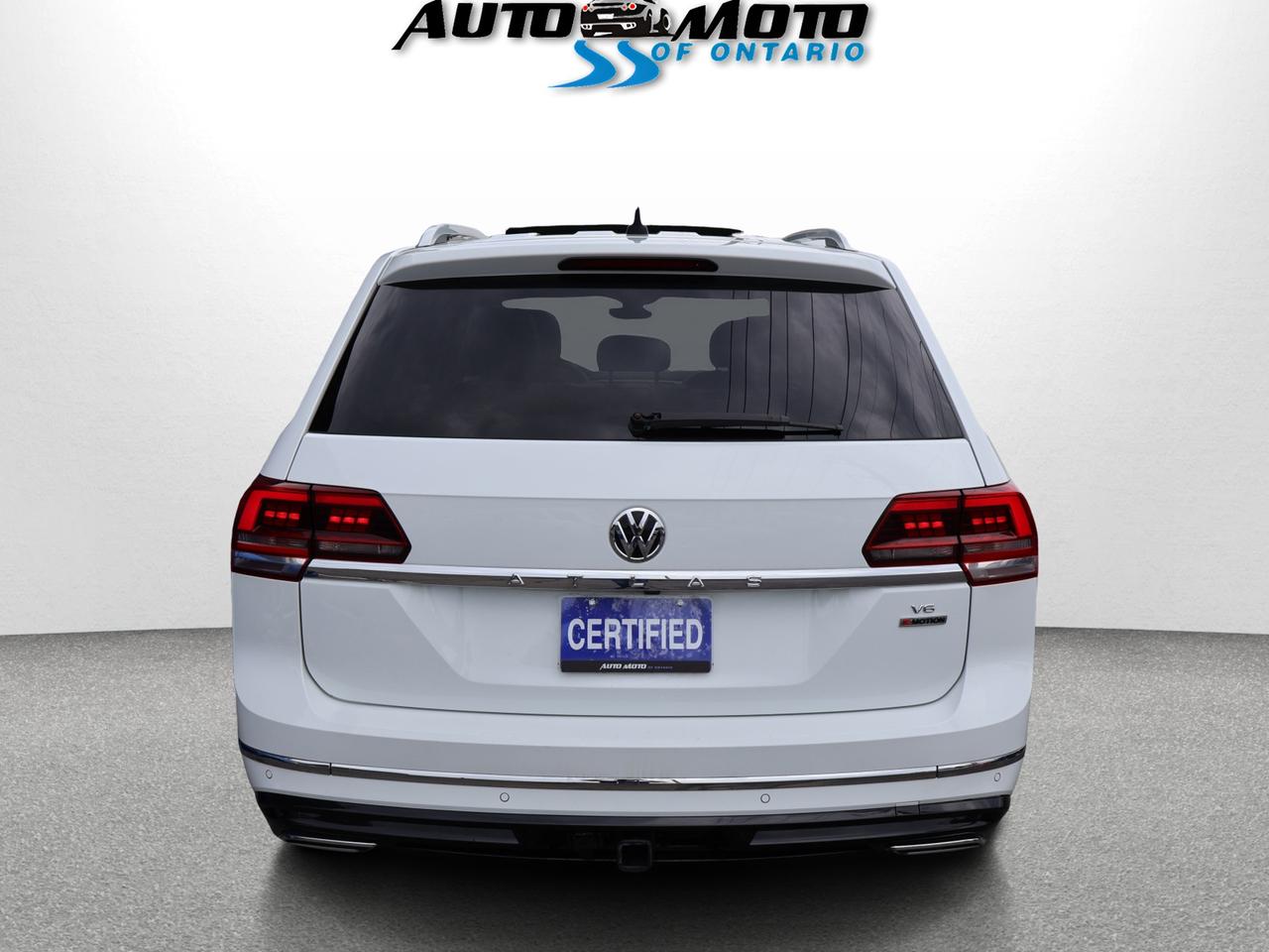 2019 Volkswagen Atlas V6 EXECLINE R-LINR *VW MAINTAIN* CAMERA NAV BLUETOOTH LEATHER HEATED SEATS SUNROOF CRUISE ALLOYS Photo