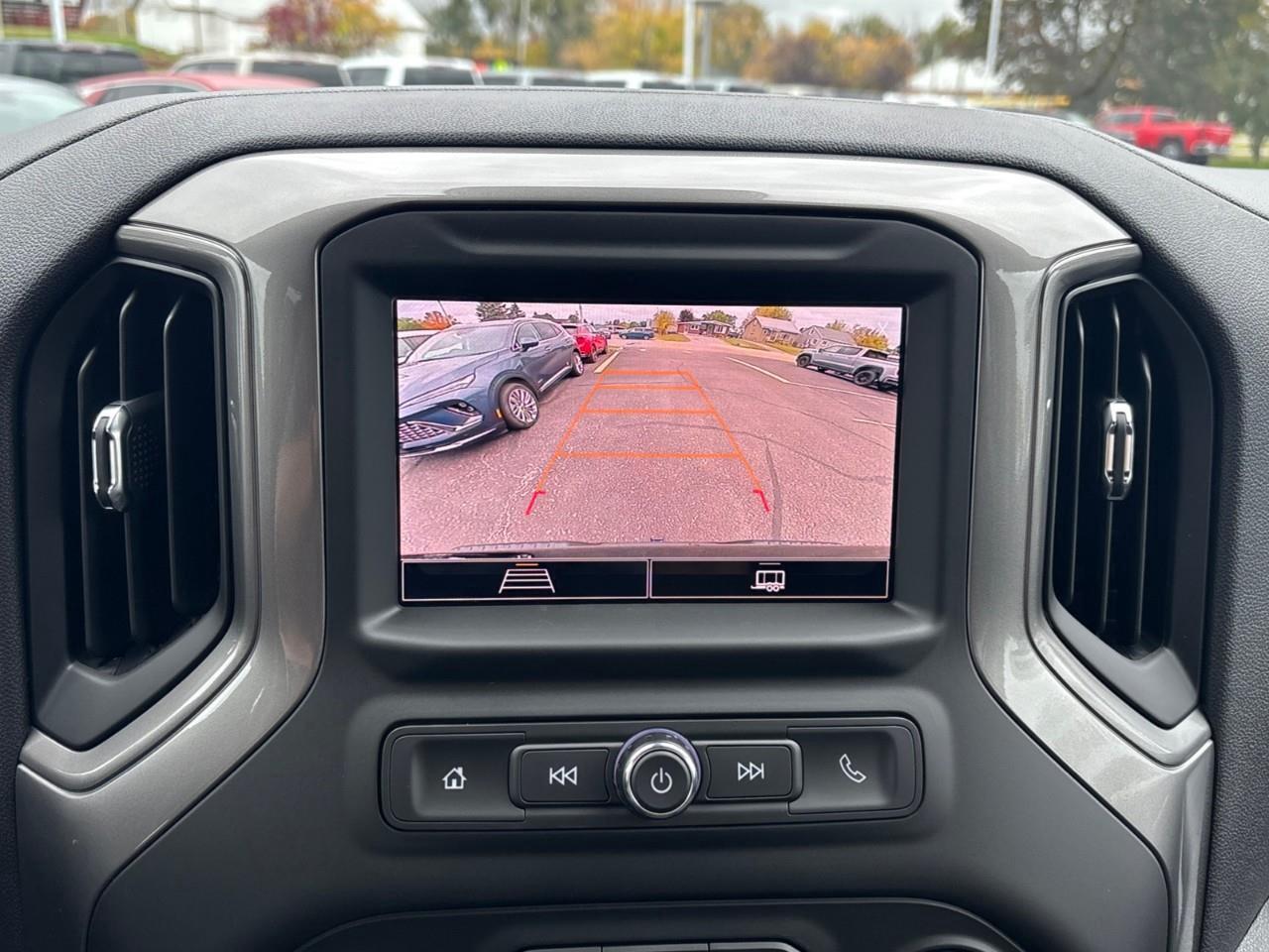 2026 Chevrolet Silverado 1500 Custom Trail Boss New 2026 Gas Powered V8 6 Passenger Crew Cab 4X4 Truck with a 2 Factory Installed Lift, Push Button Start with Remote Vehicle Start and a 7 Diagonal Touchscreen Radio with Wireless Apple CarPlay and W Photo