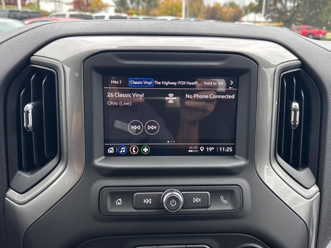 2026 Chevrolet Silverado 1500 Custom Trail Boss New 2026 Gas Powered V8 6 Passenger Crew Cab 4X4 Truck with a 2 Factory Installed Lift, Push Button Start with Remote Vehicle Start and a 7 Diagonal Touchscreen Radio with Wireless Apple CarPlay and W Photo