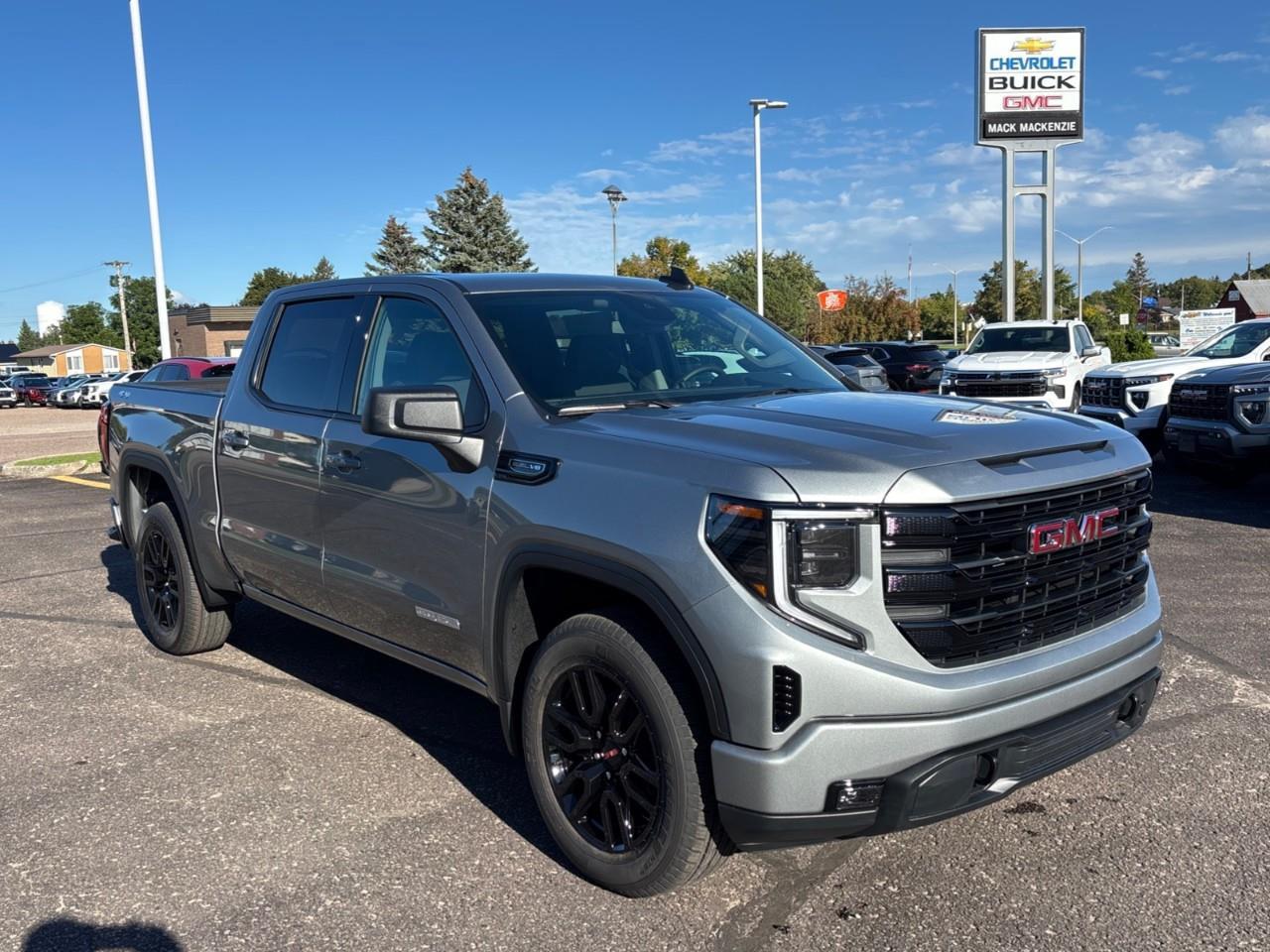 2026 GMC Sierra 1500 Elevation New 6 Passenger Gas Powered V8 Crew Cab 4X4 Truck with Heated Front Seats, Heated Steering Wheel with a 13.4 Diagonal Touchscreen Radio with Google Built-In, Wireless Apple CarPlay and Android Auto Photo